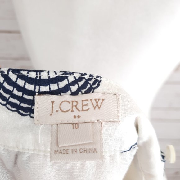 J. Crew Factory Sea Shell Print Maxi Sundress - Picture 11 of 12